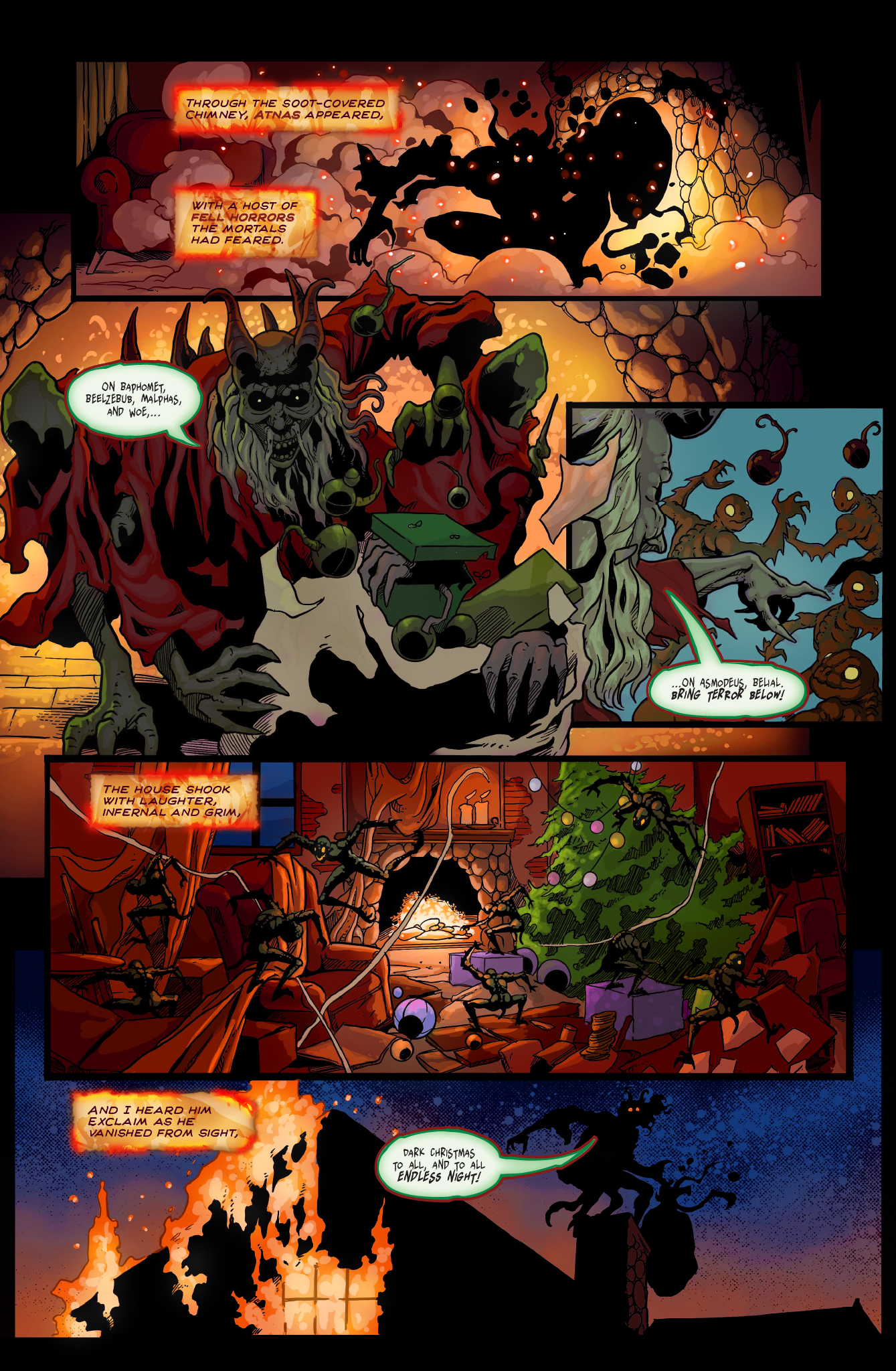 Godliath Merry Kaiju Christmas